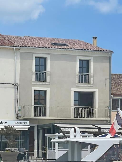 La Maison Du Port Apt Marsa Marseillan  Bagian luar foto